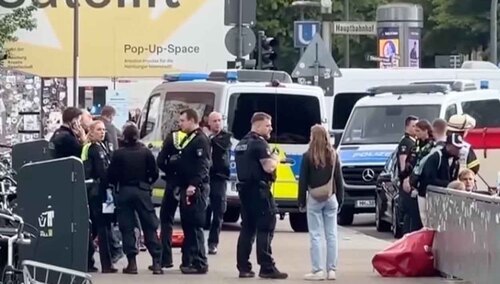 Atak nożownika w Hamburgu