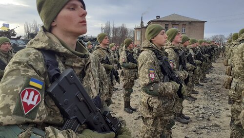 ukraińscy żołnierze