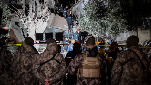 Turcja, zniszczenia po kolejnym trzęsieniu ziemi