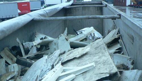 Odpady z niemieckiej elektrowni wiatrowej, które wjechały do Polski bez zezwolenia zostały w całości zwrócone do Niemiec