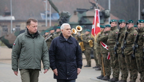 Mariusz Błaszczak i Angel Tilvar