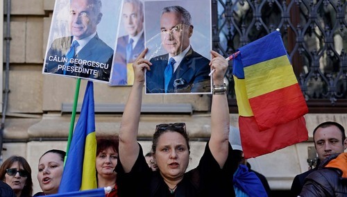 Protest w Bukareszcie po decyzji ws. Calina Georgescu