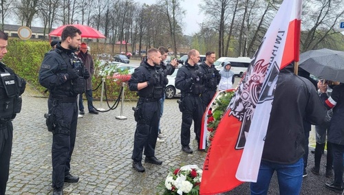 Obchody wyzwolenia niemieckiego obozu koncentracyjnego w Ravensbruck