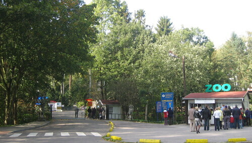 Gdańskie zoo - wejście