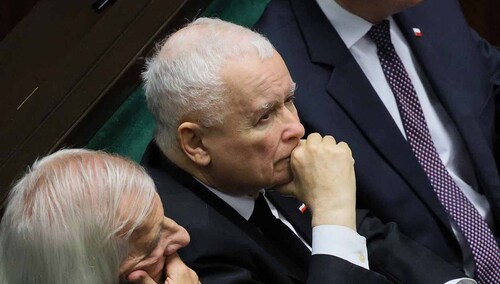 Spadek poparcia dla partii Jarosława Kaczyńskiego