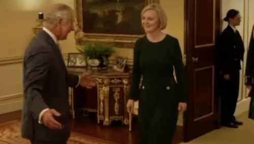 Karol III i Liz Truss