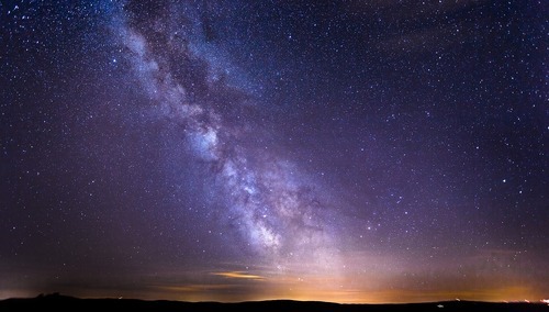 Nocne niebo z gwiazdami, zdjęcie podglądowe