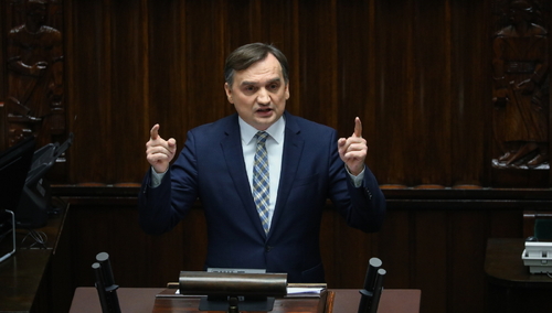 Minister Sprawiedliwości Zbigniew Ziobro