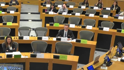 Poseł Dariusz Joński w PE