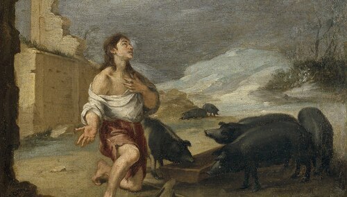 Syn marnotrawny - Murillo