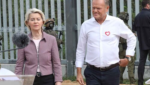 Ursula von der Leyen i Donald Tusk