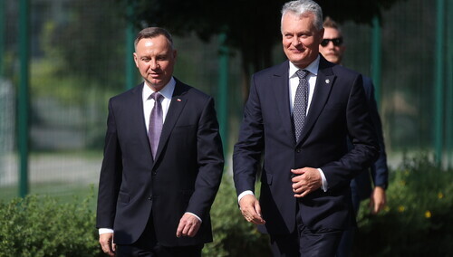 Andrzej Duda, Gitanas Nauseda 