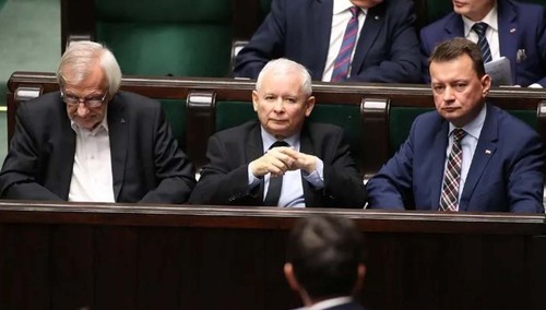 Jarosław Kaczyński w Sejmie