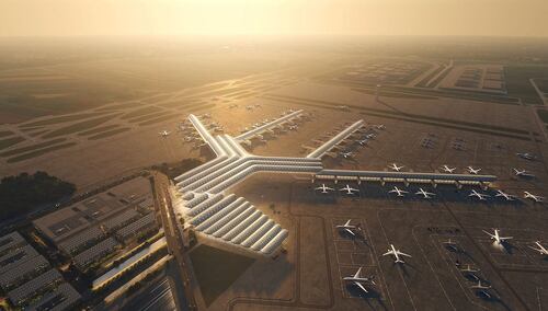 Wizualizacja Centralnego Portu Komunikacyjnego