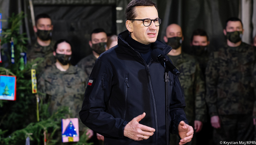 „Realizuje się czarny scenariusz, przed którym ostrzegaliśmy”. Premier zabrał głos ws. sytuacji na Ukrainie