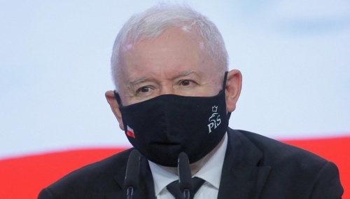 Prezes PiS Jarosław Kaczyński