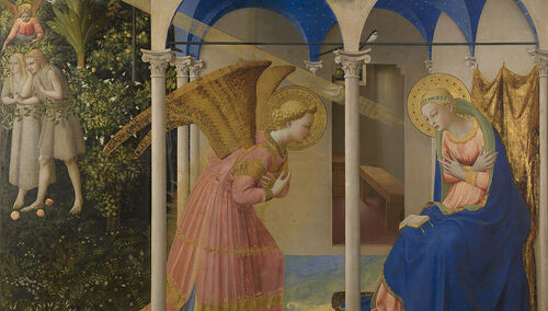 Fra Angelico "Zwiastowanie" 