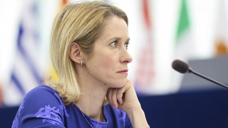 Kaja Kallas w Parlamencie Europejskim