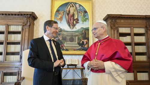 Leon XIV, Izaak Herzog