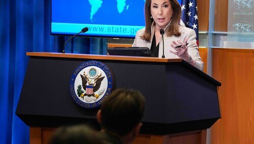 Rzecznik Departamentu Stanu USA Tammy Bruce 