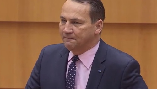 Radosław Sikorski / screen YT/EP