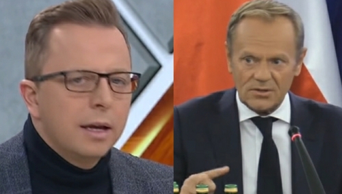 Joński zakpił z Donalda Tuska. Nagranie trafiło do sieci [WIDEO]
