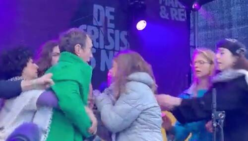 Wyrwał mikrofon Grecie Thunberg. Awantura klimatycznych aktywistów [WIDEO]