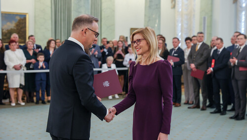 Wręczenie nominacji w Pałacu Prezydenckim
