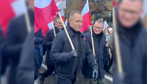 Prezydent dołączył do Marszu Niepodległości