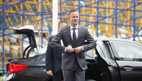 Minister spraw zagranicznych Węgier Peter Szijjarto