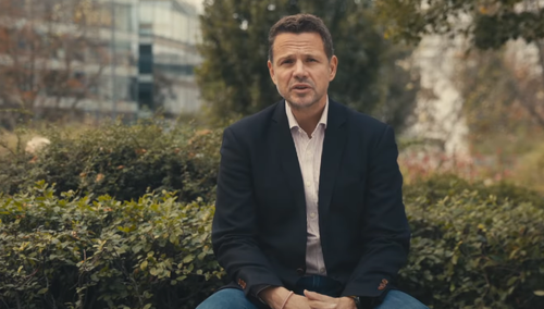 Prezydent Warszawy Rafał Trzaskowski