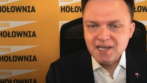 "Nie ma prawa nazwać siebie samego patriotą". Zaszczepiony Hołownia oburzony słowami prezydenta
