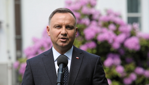 Prezydent Andrzej Duda