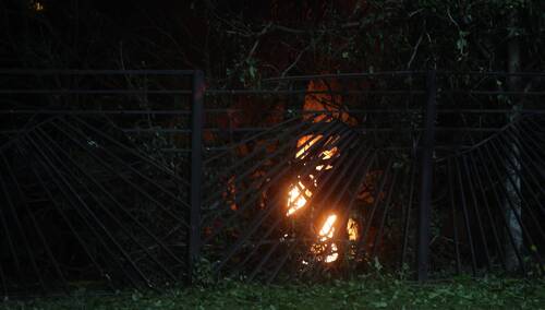 Pożar wywołany jedną z eksplozji w Caracas