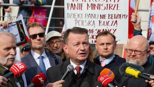 Były minister obrony narodowej Mariusz Błaszczak