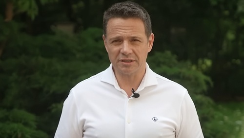 Prezydent Warszawy Rafał Trzaskowski