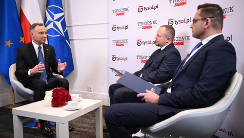 Prezydent Andrzej Duda