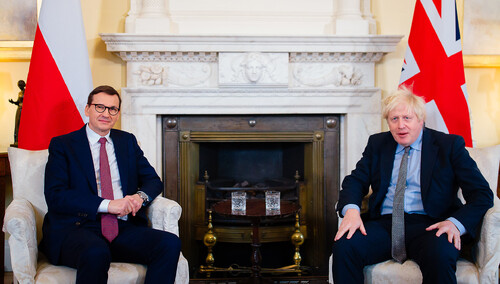 Bloomberg: „Wizyta Johnsona w Polsce odwołana, bo Morawiecki nie miał czasu”. Jest odpowiedź polskiego rządu