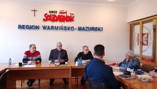 Obrady Warmińsko-Mazurskiej „S”: Trudna sytuacja związkowców w Ikea Industry Lubawa i Browar Braniewo