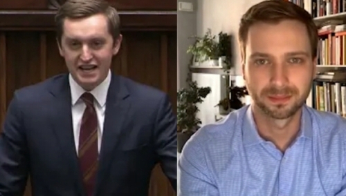 Awantura między wiceministrem a dziennikarzem TVN. „Został Pan złapany na kłamstwie”