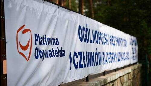 Banner Platformy Obywatelskiej, zdjęcie poglądowe