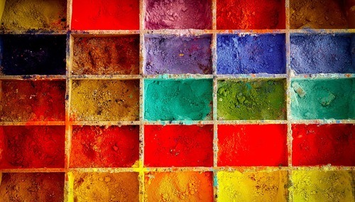 Farby. Ilustracja poglądowa