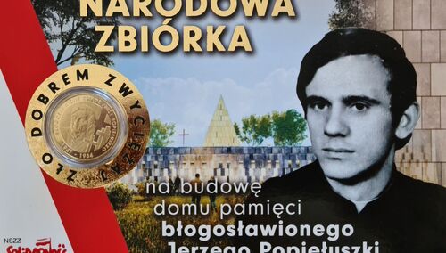 Cegiełki na Muzeum bł. ks. Jerzego Popiełuszki