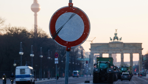 protesty w Niemczech