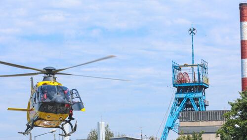 Trwa akcja ratownicza po wstrząsie w kopalni Rydułtowy