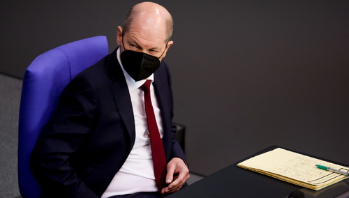 Kanclerz Niemiec Olaf Scholz