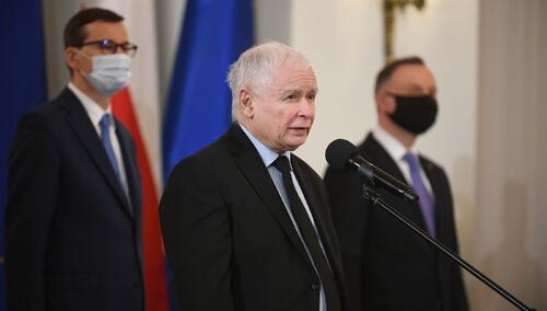 Prezes PiS Jarosław Kaczyński