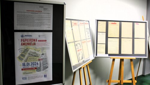 Wystawa „Papierowa amunicja. Wydawnictwa drugiego obiegu w PRL w latach 1976-1989 na przykładzie prasy bezdebitowej środowisk młodzieżowych oraz Regionu Podbeskidzie”