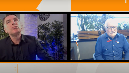 Tomasz Lis, Lech Wałęsa