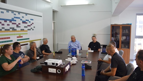 Spotkanie w Polmos Białystok